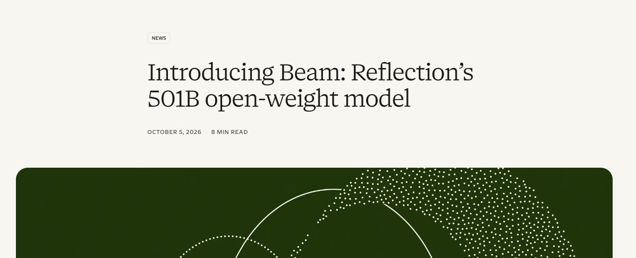 Reflection 「Introducing Beam」 글
